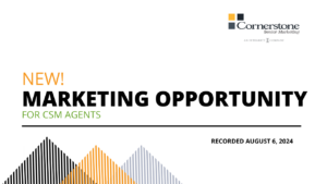 Marketing Opportunity for CSM Agents